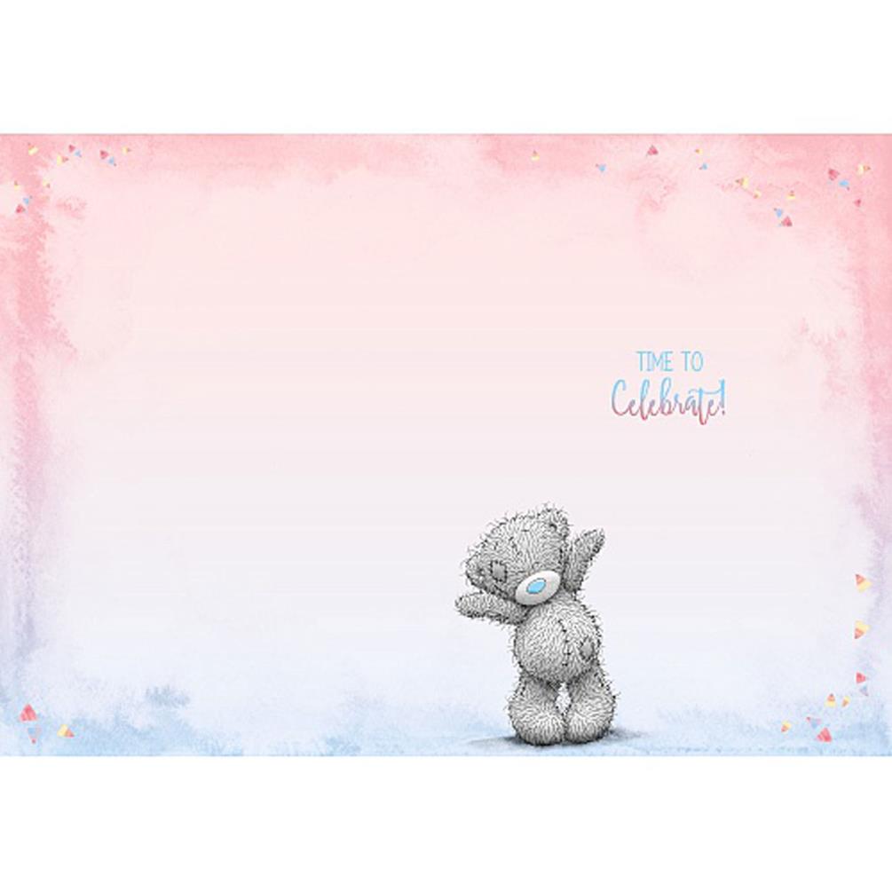 Many Congratulations Me To You Bear Card Extra Image 1